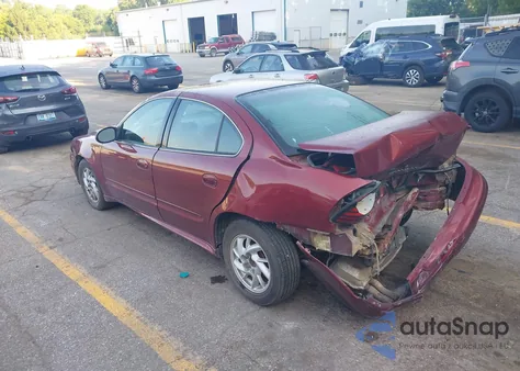 2003 Pontiac Grand Am Se из США, поврежденный, VIN 1G2NE52F13C249050